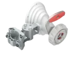RF elements 45 deg Asymmetrical Horn Antenna | HG4-TP-A45