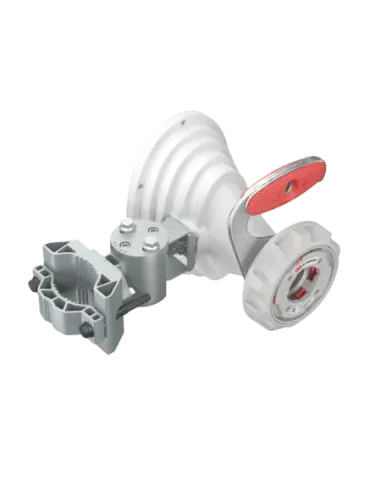RF elements 45 deg Asymmetrical Horn Antenna | HG4-TP-A45