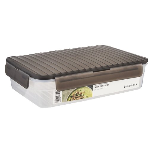 LocknLock Wave container 2.2lt grey