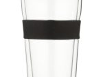 Snappy Thermal Glass Tumbler 400ml Black