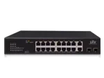 UNV - 16x Gigabit PoE Ethernet Port Switch, 2x Gigabit port, 2x SFP port