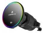 Volkano Volt Series Qi2.2 Magnetic Car Vent Phone Holder - Black