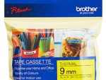 Non Laminated Tape Black On Yellow 8M X 9MM