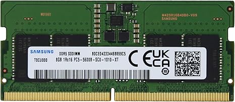 Samsung 8GB DDR5-5600 Notebook SO-DIMM Modules