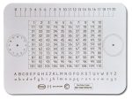 Writing Slate 1-110 Number Chart, 0-20 Numberline. Junior A-Z, Clock Pack of 10