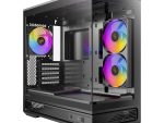 Antec C2M ARGB Compact Micro-ATX Gaming Chassis - Black