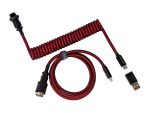 Keychron Coiled Aviator Cable - Red