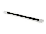 UltraLAN 1U Cabling Brush Panel (White)