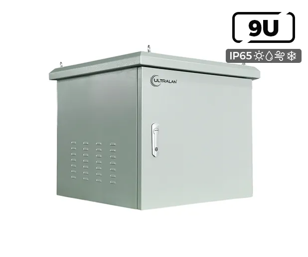 UltraLAN 9U Outdoor Wall Mount Network Cabinet