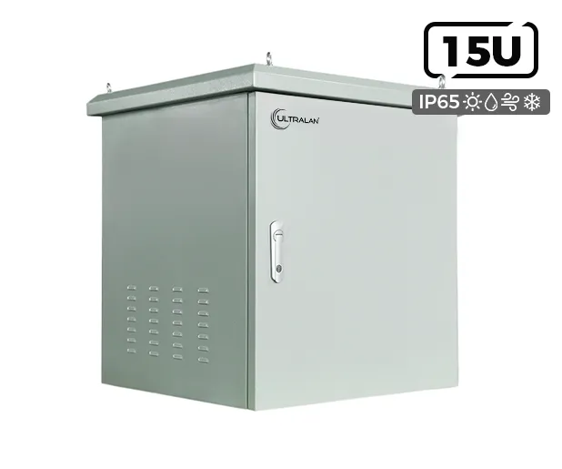 UltraLAN 15U Outdoor Wall Mount Network Cabinet