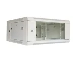 UltraLAN 4U Swing Frame Wall Mount Cabinet (White)