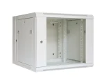 UltraLAN 9U Swing Frame Wall Mount Cabinet (White)