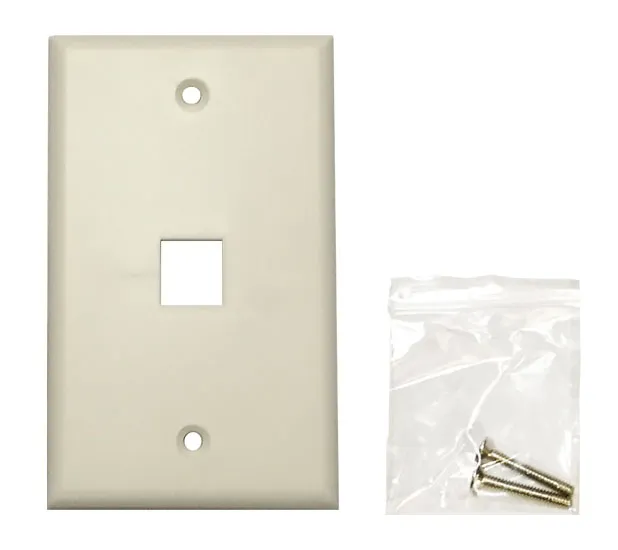 Single Port Faceplate (115x70mm)
