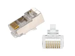 UltraLAN CAT5e EZ Shielded RJ45 Connector (50x Packet)