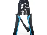 RJ45 Ratchet Crimping Tool with Cable Stripper