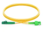 UltraLAN Fiber Flylead LC-SC APC SM Duplex (1Meter)