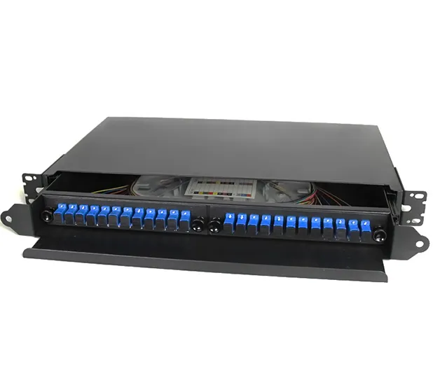 UltraLAN 24 Port Sliding Fiber Patch Panel