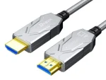 DTECH 50m Armored HDMI 2.0 Optical Fiber Cable - 4K 60Hz