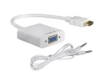 HDMI to VGA Converter Cable (with audio)
