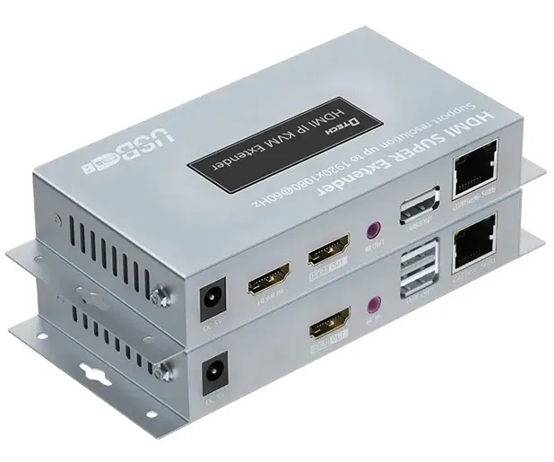 DTECH HDMI USB 150m KVM Extender with IR (Gen2)
