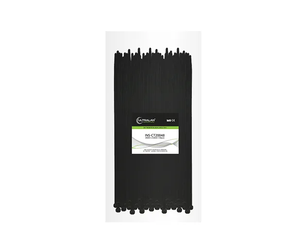 Cable Ties - 200mm x 4.8mm (100 Pack)