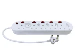 10-Way Multi Plug with switches (5X16 + 4X5A) - 50cm Power Cord