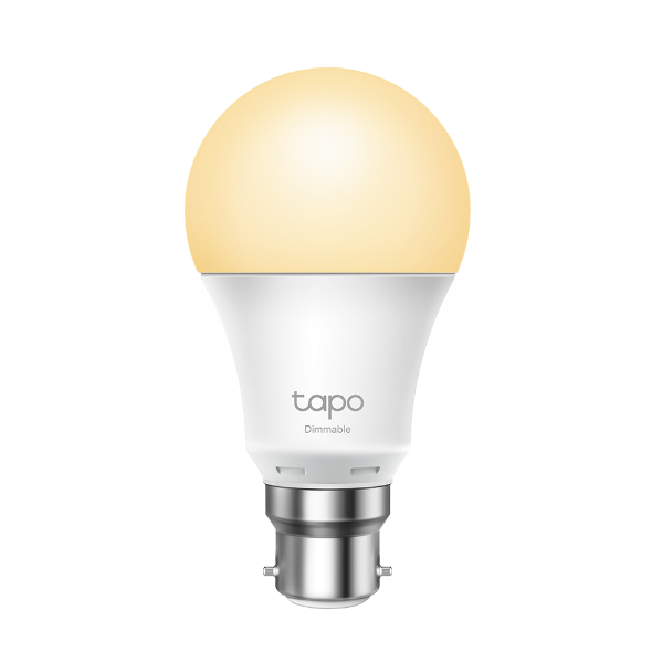 TP-Link Tapo L510B 8.7W Smart Wi-Fi Warm White Light Bulb Dimmable A60