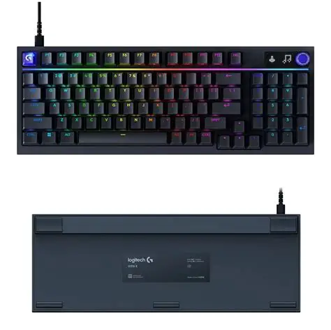 Logitech G316 8K Custom Mechanical Gaming Keyboard (Black - T)