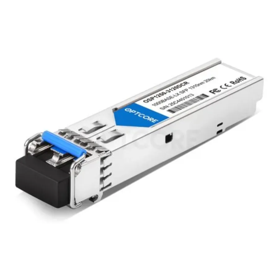 Optcore 1.25G SFP LX, 20km SM, Duplex LC, DDM (1310nm)