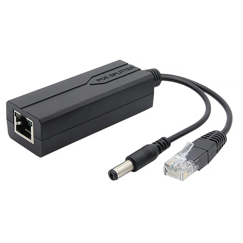 Gigabit PoE Splitter - 802.3af/at to 12V/1A DC & Ethernet