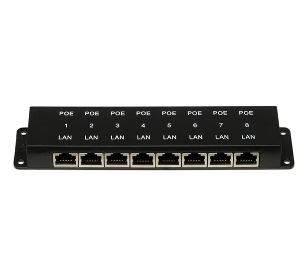 8-Port Passive PoE Injector