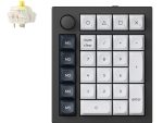 Keychron Q0 Max QMK Gateron Jupiter Banana RGB Wireless Custom NumberPad Shell White