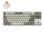 Keychron Q3 Max 80% Full Assembled Knob Red Switch Hot-Swap Gateron Jupiter RGB Wireless Keyboard – Shell White