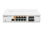 MikroTik 8port PoE Smart Switch (RBCRS112-8P-4S-IN)