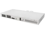 MikroTik CRS418-8P-8G-2S+RM | 16-Port Gigabit PoE+ L3 Switch, 2 x 10G SFP+
