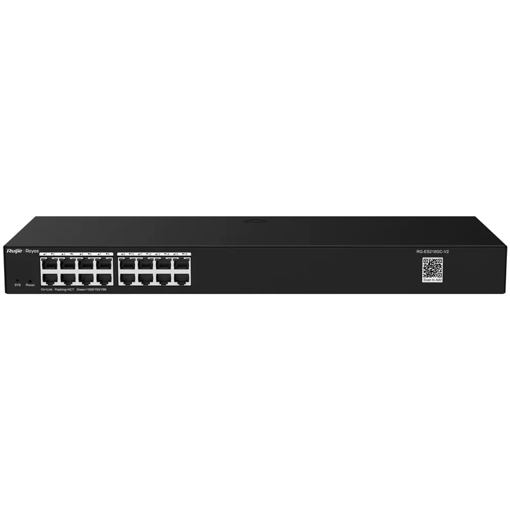 Reyee RG-ES216GC-V2 - 16 Port Gigabit Cloud Managed Switch