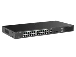 Reyee 28-Port Gigabit Smart Cloud Managed 370W PoE Switch (RG-ES228GS-P)
