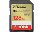 SanDisk Extreme SD UHS I Card for 4K Video 128GB