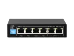 UltraLAN 4-Port 10/100 PoE Switch + 2 FE Uplink - 60W with AI Watchdog
