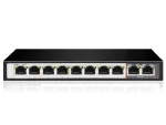 UltraLAN 8-Port 10/100 PoE Switch + 2 FE Uplink - 96W with AI Watchdog