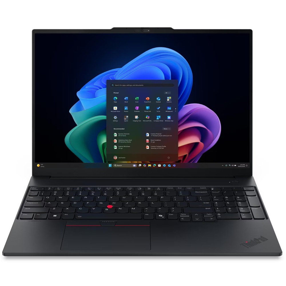 Lenovo ThinkPad E16 Gen 4 | Intel Core Ultra 7-355 | Black | 16'' | 16GB DDR5 | 512GB | Windows 11 Pro
