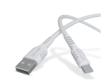 UAC20B USB 2.0 Cable A-C 1M 3A Braided White