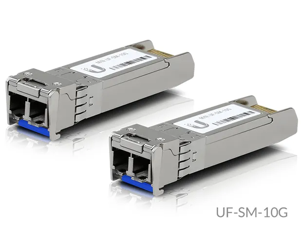 Ubiquiti 10Gbps Single Mode (LC) SFP+ Module Pair