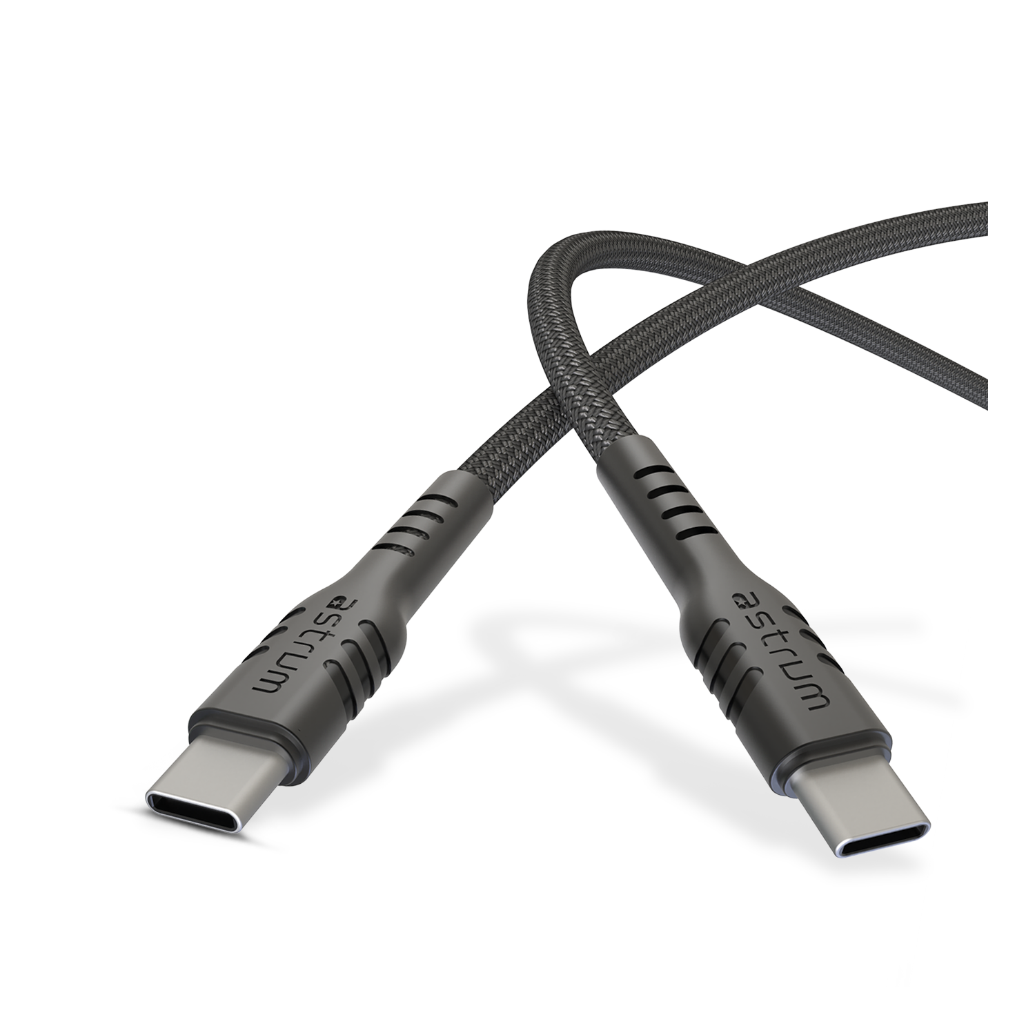 UCC240B USB 2.0 Cable C-C 240W 2M Braided Black