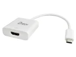 DTECH USB-C to HDMI Female Adapter | 4K @ 30Hz, Short Cable