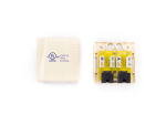 Zone CAT5e RJ45 White Single Box Network Outlet