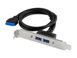 20 Pin 2-Port Bracket USB 3.0 Cable