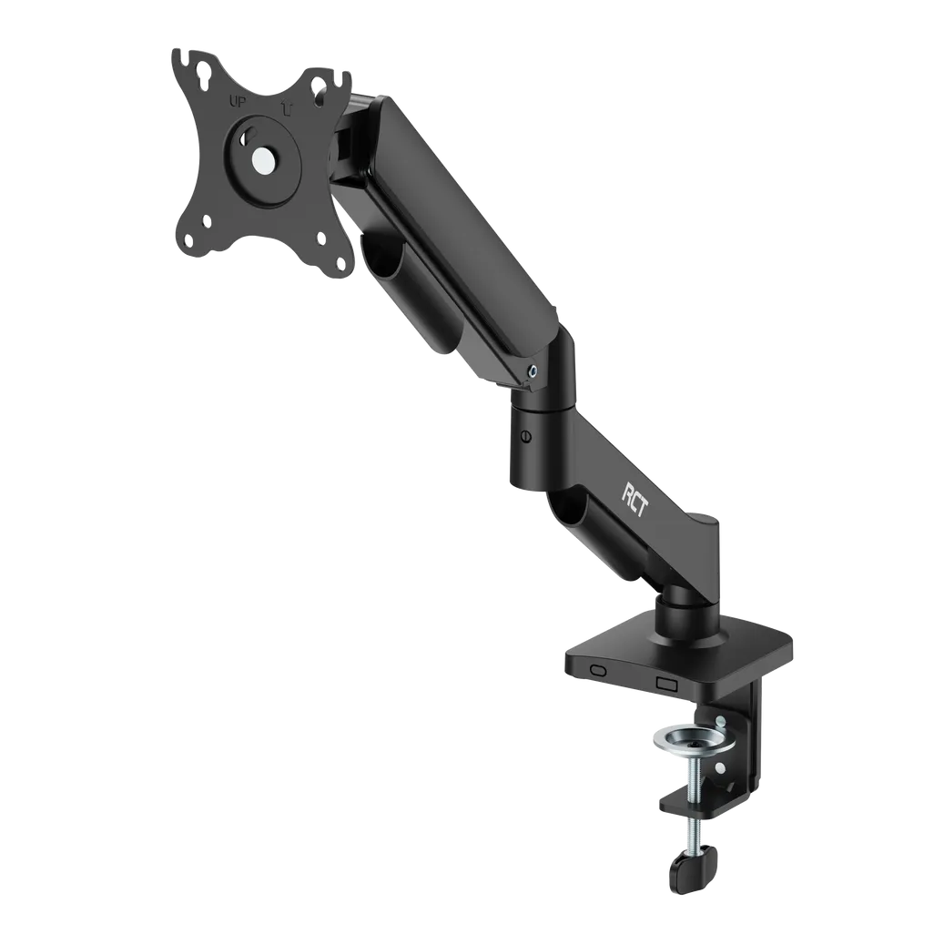 Bracket 17'' - 32'' single monitor mount; gas spring; up to 9Kg's