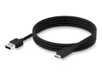 Zebra USB-A to USB-C communications and charging cable.
