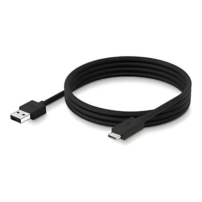 Zebra USB-A to USB-C communications and charging cable.